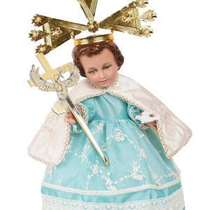Nino Dios Outfit Nino del Espiritu Santo Trajecito Nino Dios Nino del Espiritu Santo Baby Jesus handmade baby Jesus Outfit 2024
