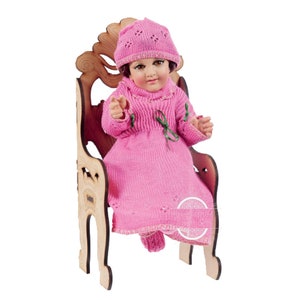 Trajecito para Nino Dios De El Divino Nino Bordado a Mano/Tejido para Niño Dios con accesorios Incluidos/Baby Jesus Outfit