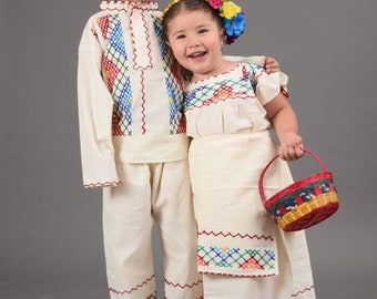 Traje de indito mexicano para niño sale