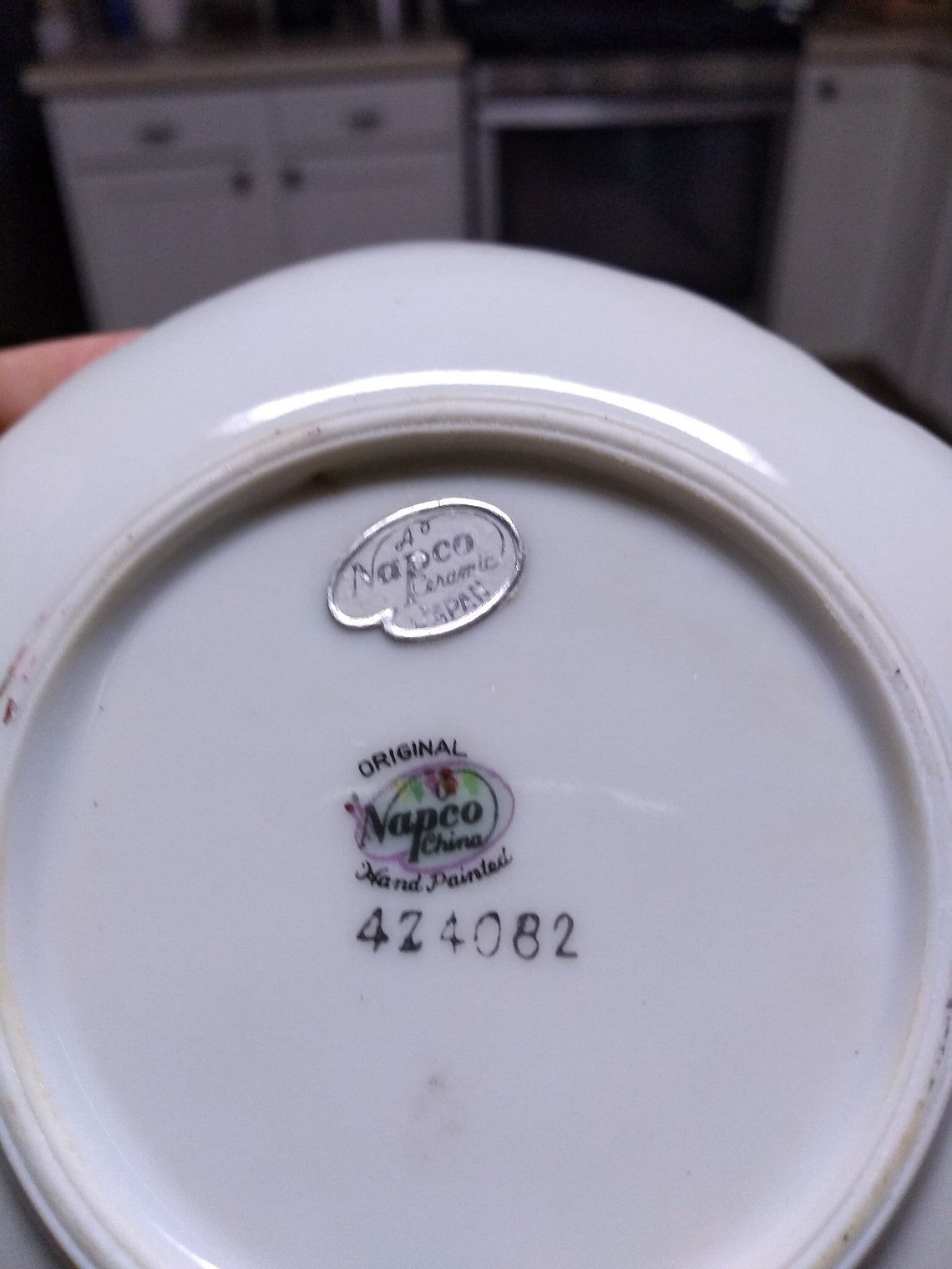 11 Napco Ceramic Japan Hand painted Decorative Plates with Etsy