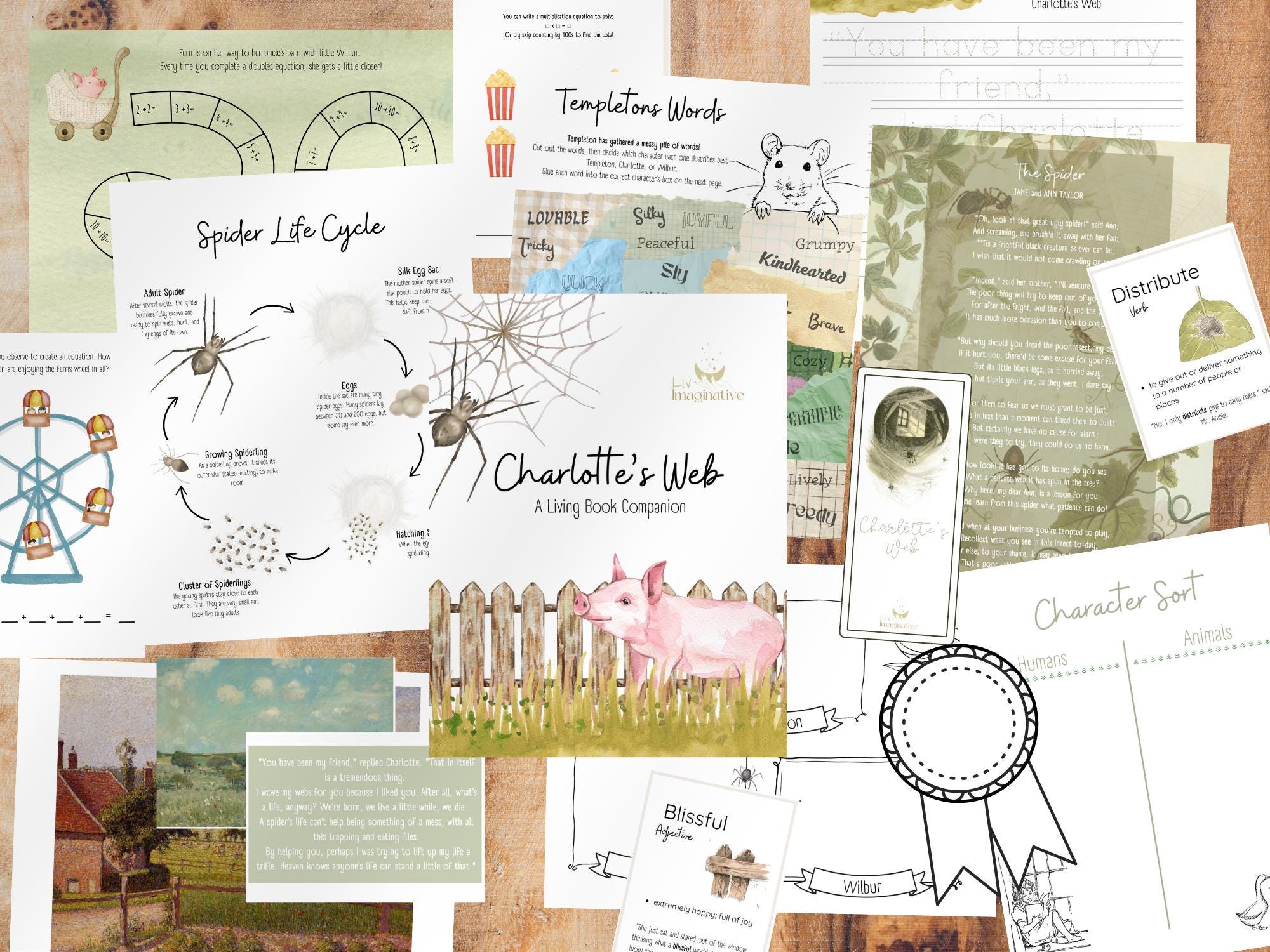 La telaraña de carlota - Etsy México, image size:2000x1500