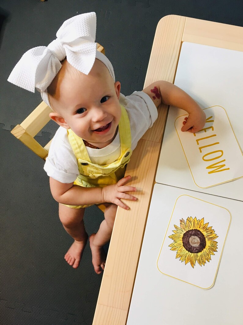 Colors & Numbers Toddler Card Set Coloring Sheets Digital Download - Etsy