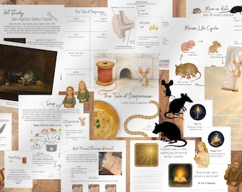The Tale of Despereaux Book Companion | Charlotte Mason Literature Study & Book Club Printable