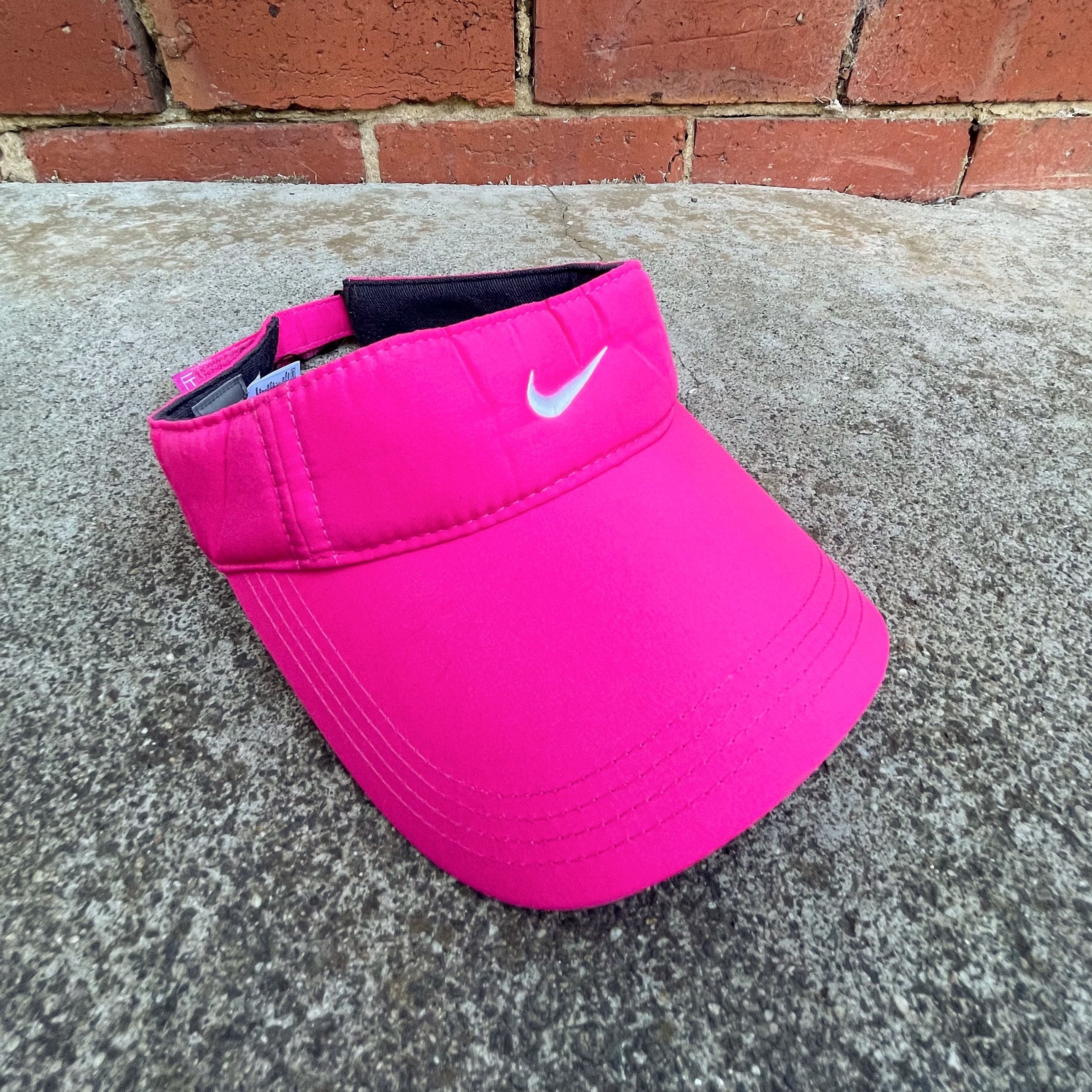 Pink top visor nike