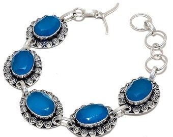 Rhodium Silver Unique Design Bohemian Style Inspire Simple Bangle Bracelet LL-6948