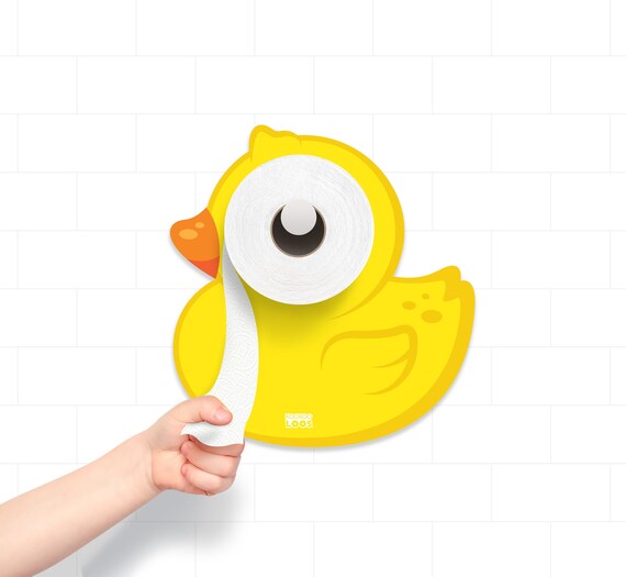 Kookooducky Duck Toilet Paper Holder Etsy