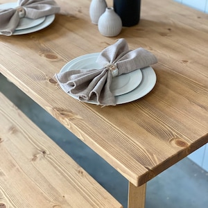 DIY // Dining Table Top / Desk Top / Bench Top / Solid Pine Table Top / Table Top ONLY