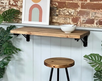 LOTA // Folding Breakfast Bar Table and Stools