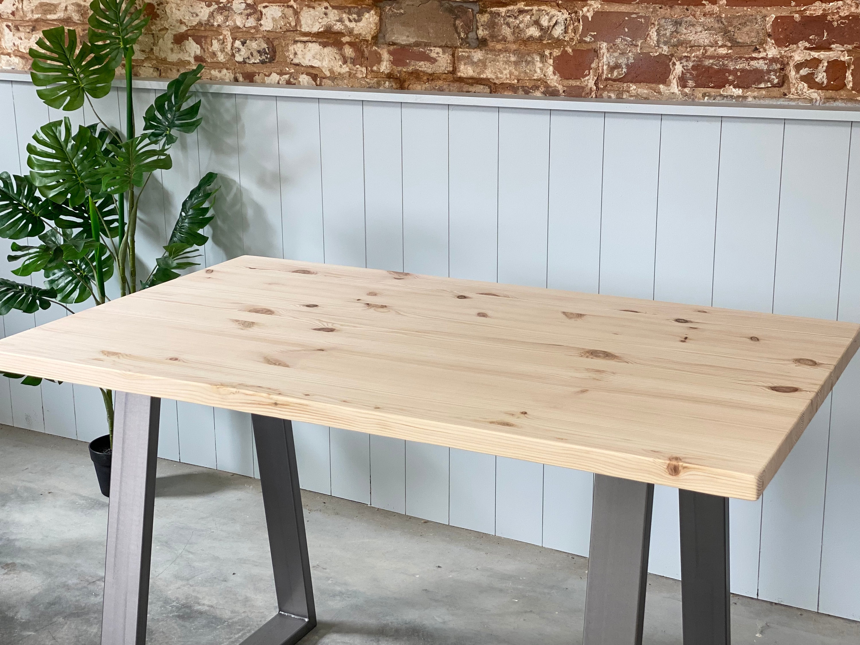 DIY Unfinished Solid Pine Table Top Etsy UK