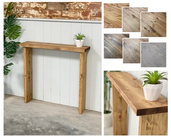 BOHO // Scandinavian Entryway Console Table / Radiator Cover