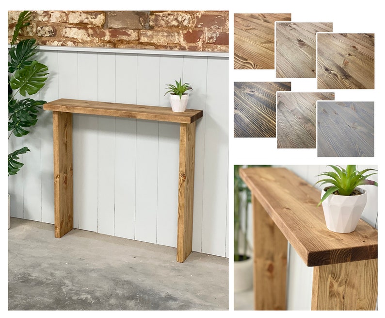 BOHO // Scandinavian Entryway Console Table / Radiator Cover 