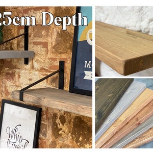 DIY // Tablero de mesa de estilo escandinavo / Estante // Profundidad de 25 cm // Sin soporte