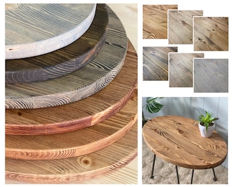 DIY // Ellipse Oval Solid Pine Table Top