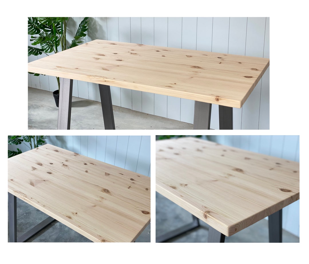 Ru royalty ekstensivt DIY // Unfinished Solid Pine Table Top - Etsy