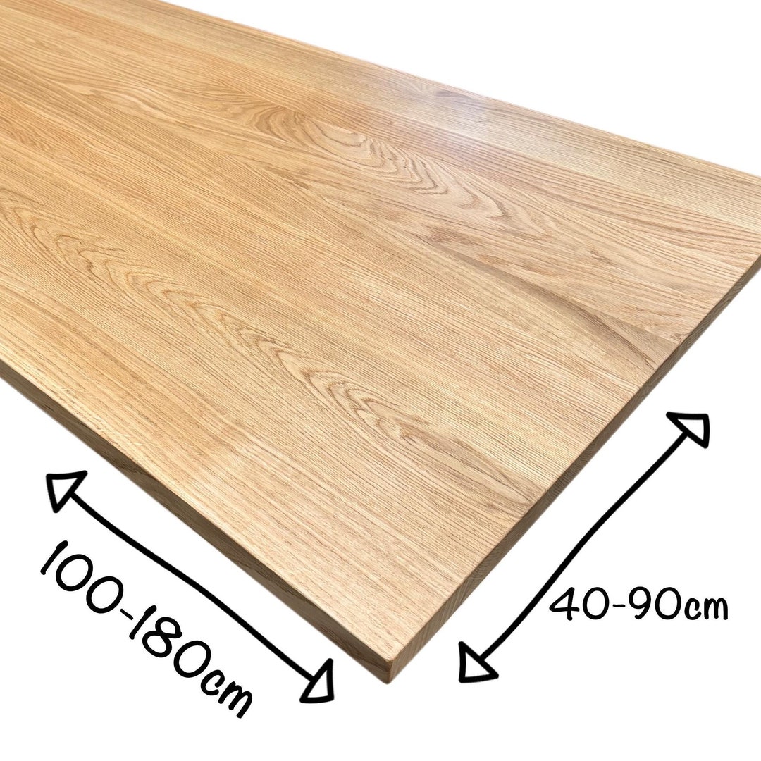 DIY // Solid Oak Table Top / Top Only Etsy UK