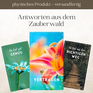 Antworten aus dem Zauberwald, Orakelkarten
