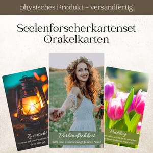Seelenforscherkartendeck, Orakelkarten