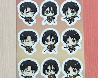 Titan Slayer Anime Sticker