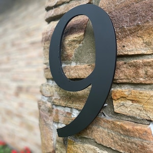 Metal House Numbers | Metal Address Numbers | 6" to 46" | Choose your Font, Size and Finish