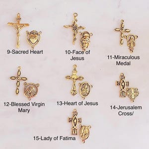 Girls First Holy Communion Rosary Beads In Heart Gift Box White
