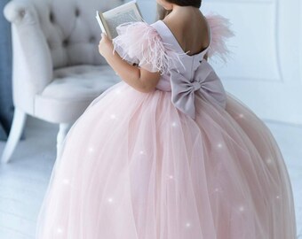 white puffy dresses for toddlers