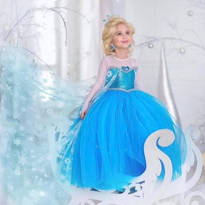 DIY Elsa Dress (From Frozen) - The Kim Six Fix