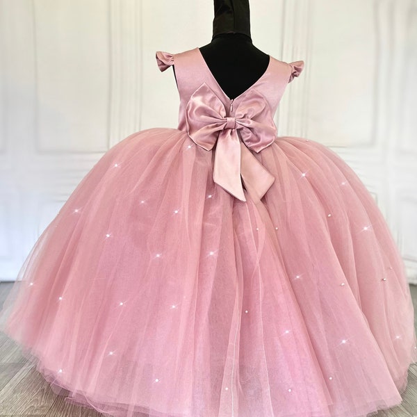 Dusty Pink Dress Etsy