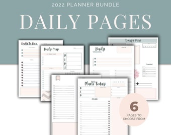 The Ultimate Life Planner Bundle: 90+ Pages to Organize Your Year