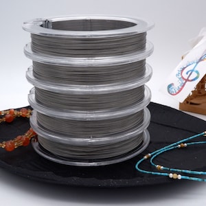 Nylon Coated Stainless Steel Jewelry Wire 