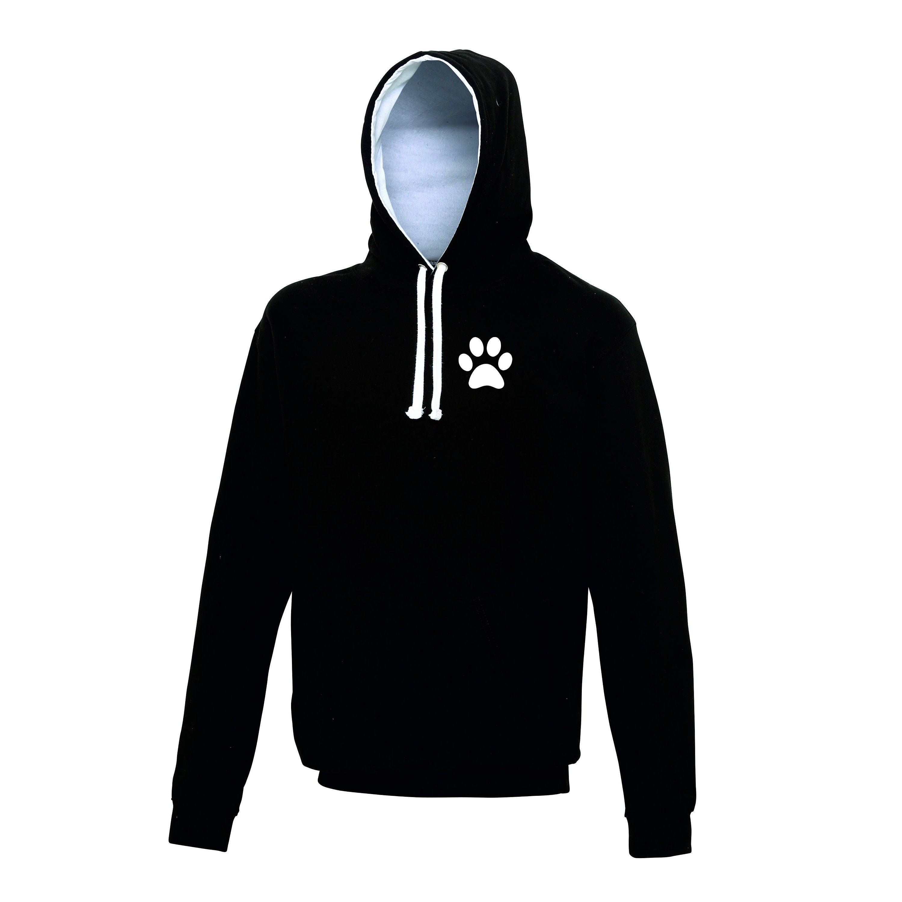 Hoodie Paw Design Simple Show Your Lovep Aw Design Love the Etsy