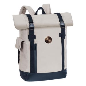 Backpack Recycled Backpack-Roll top-Rucksack-Laptop Backpack-ATHOS-Our signature labelled-Work-university-outdoor-100% recycled polyester