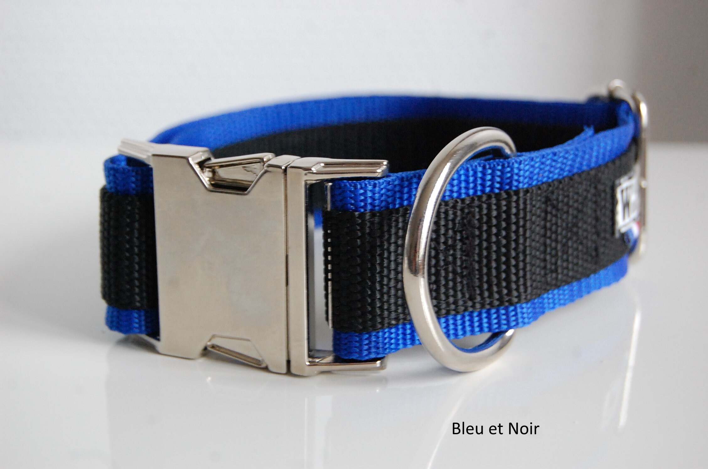 Collier Pour Chien Bicolore