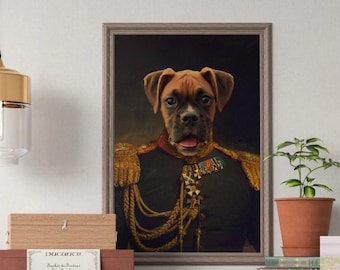 Pet Portrait, Dog Portrait, Custom Pet Portrait, Renaissance Pet Portrait, Pet Gifts, Pet Painting, Dog Wall Art, Dog Lover, Cat Portrait