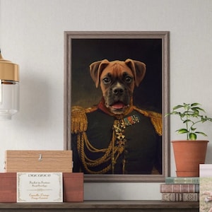 Pet Portrait, Dog Portrait, Custom Pet Portrait, Renaissance Pet Portrait, Pet Gifts, Pet Painting, Dog Wall Art, Dog Lover, Cat Portrait