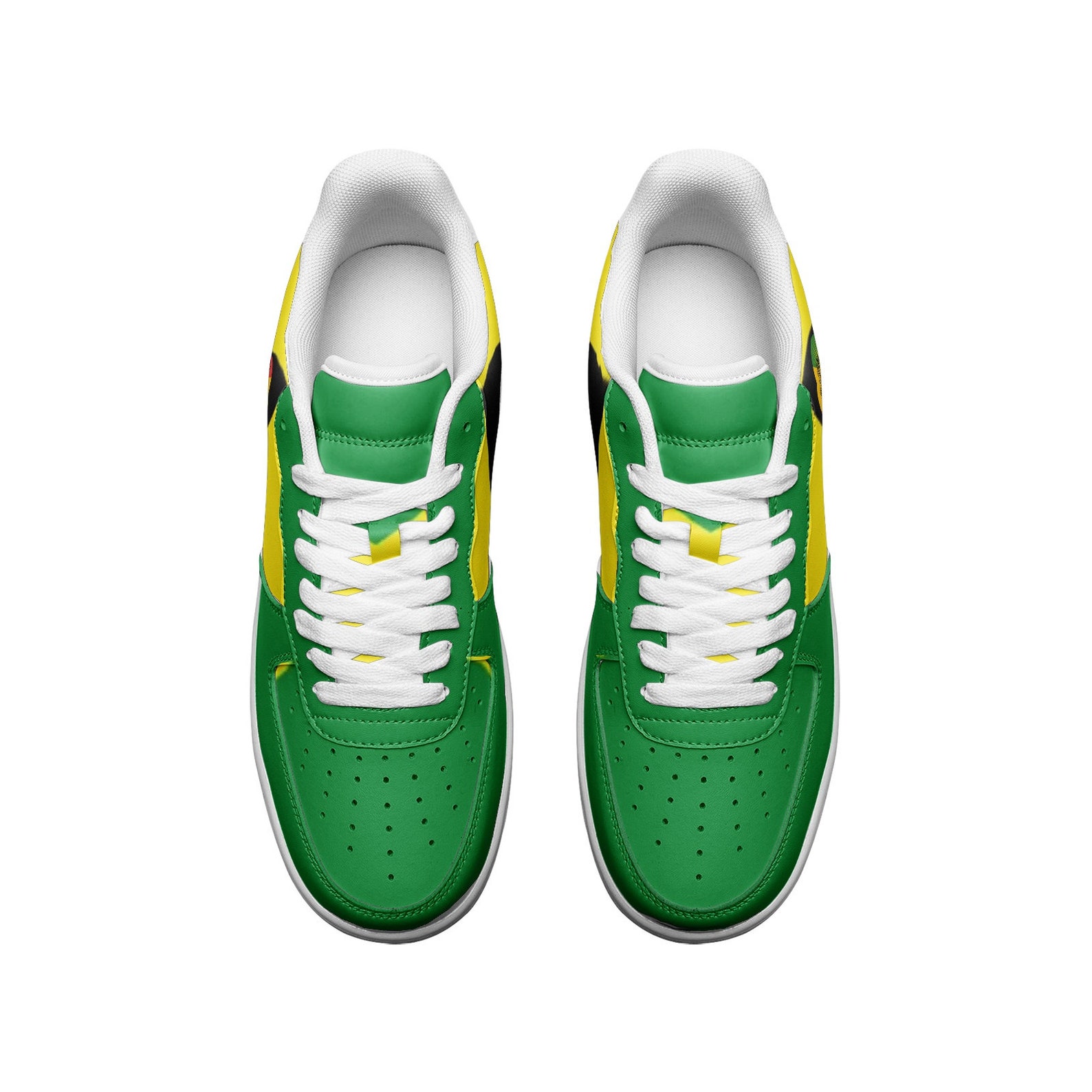 Nike Af1 Rasta Rasta Lion Sneakers, Lion Head, Jamaica Colors, AF1 Inspired, Unisex ...