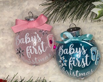 Baby’s First Ornaments | Christmas Ornaments | Christmas Gifts | Custom Ornaments