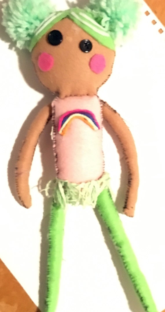 mixed race rag doll