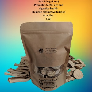 Tina Treats Vegan Sweet Potato &quot;Bone&quot; Biscuits Pet Treats