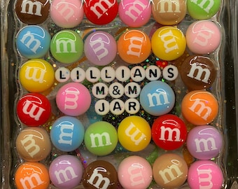 Custom Candy and Sweets Jars, Pet Treat Jars, Office Candy Jars, Candy Gifts, M&Ms Treat Gifts, Party Jars, Message Jars, wedding gift
