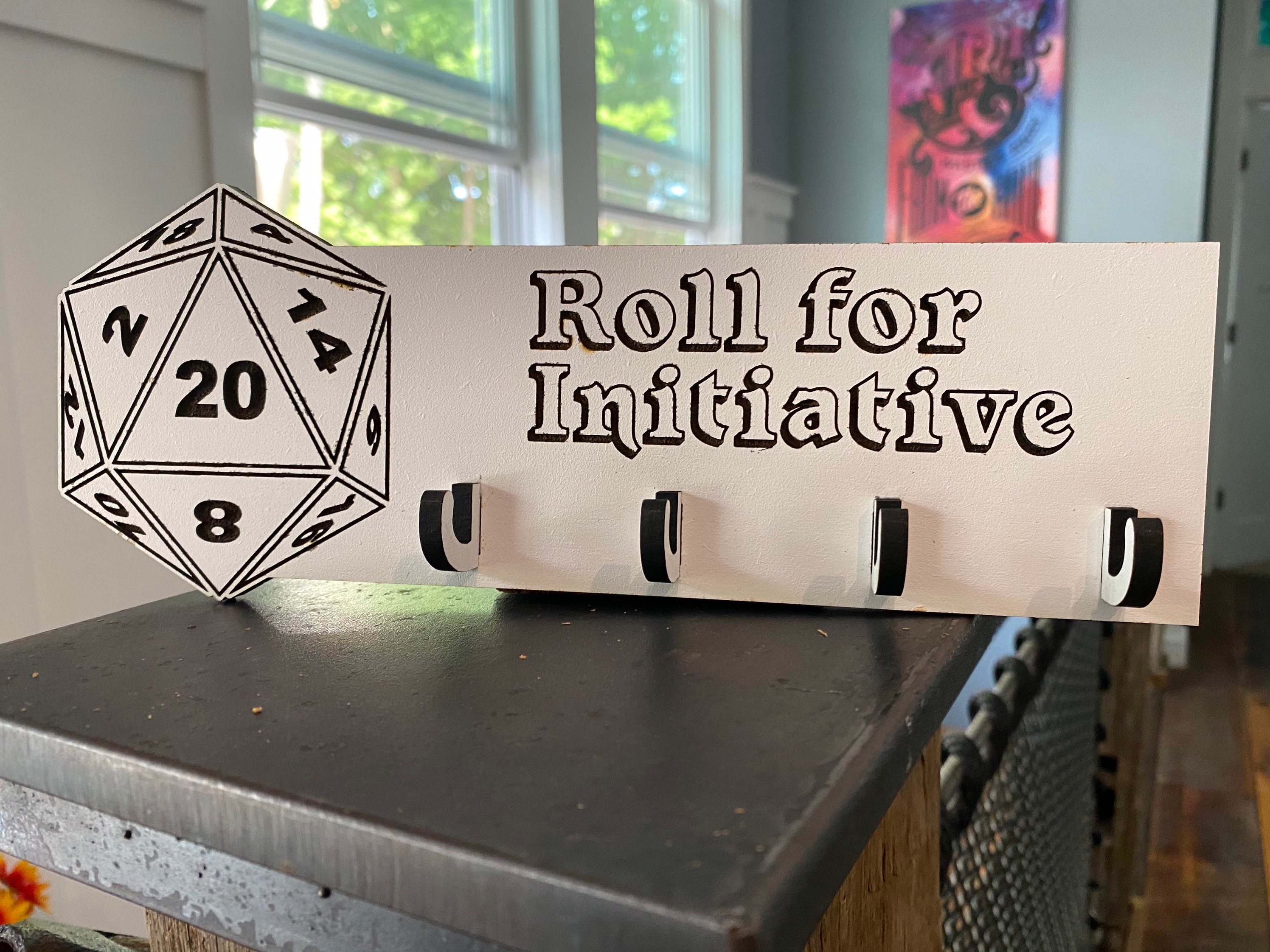 Roll for Initiative! | Dnd | Mask Rack Station Holder | Dungeons ...
