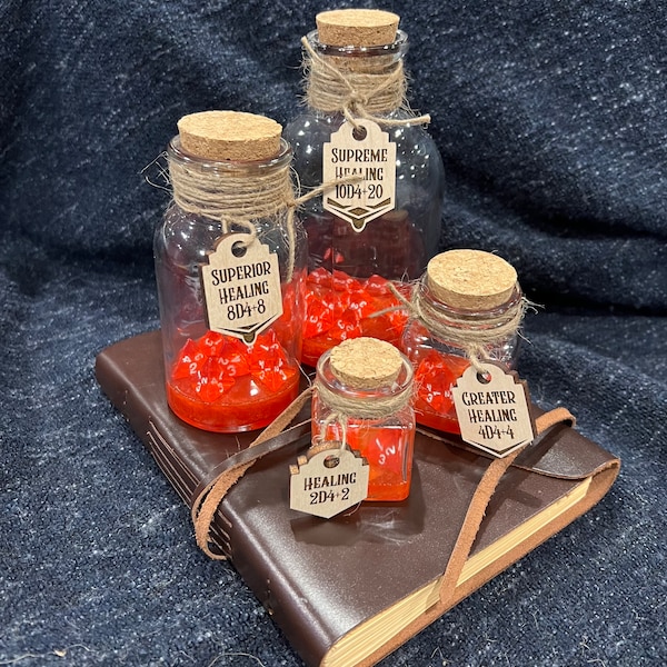 Dnd Health Potion Props Etsy