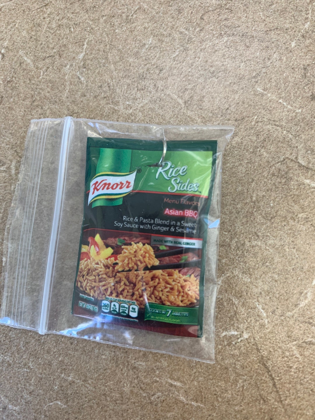 Mini Brands Knorr Rice Sides Asian BBQ Keychain - Etsy
