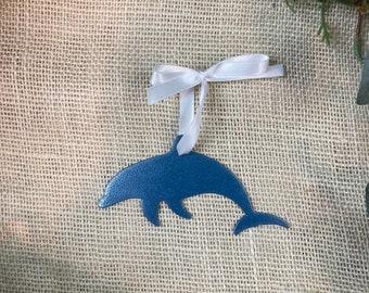 Dolphin Metal Ornament