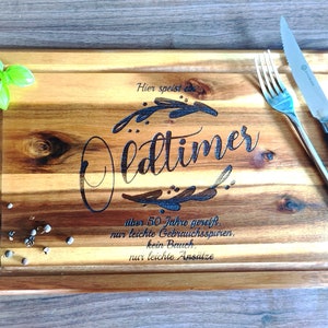 cutting board | classic cars | Bread Board | gift for birthday | Anniversary | milestone birthday