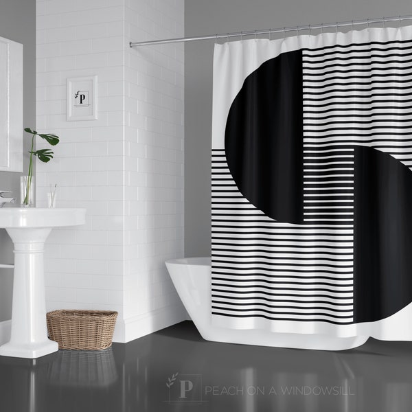 Masculine Shower Curtain Etsy