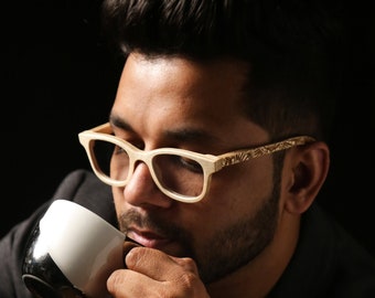 Wooden Glasses Frame - Etsy Australia