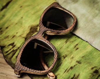 Handmade Wooden Sunglasses: Unisex Optical Frames