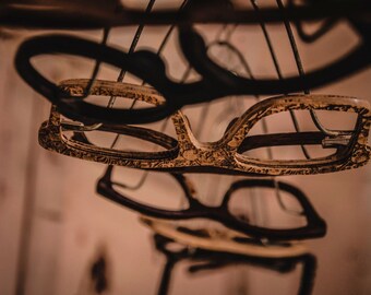 Wooden Sunglasses | Sonnet stripes | Wood Prescription Frame | Wooden Eyewear | Wood Specs | Wood Glasses | Wood eyeglass | Computer glasses