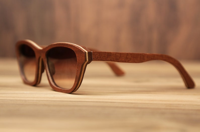 Wood Glasses Erotic Sapeli Wood Prescription Frame Wood Frame |Custom Sunglasses Wooden Sunglasses Exclusive Wood Specs
