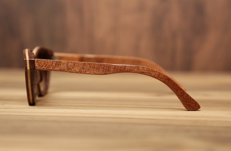Wood Glasses Erotic Sapeli Wood Prescription Frame Wood Frame |Custom Sunglasses Wooden Sunglasses Exclusive Wood Specs